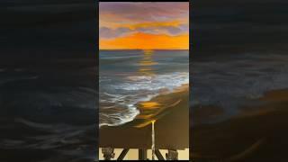 How to make oil painting tutorial #oilpainting #artshorts