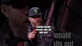 Cowboy Donald Cerrone calls out Jake paul for a real fight #explore #killtony #mma #jakepaul #fight