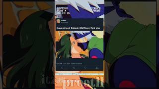 Kakashi and Kakashi Girlfriend first kiss #shorts #naruto #kakashi #hanare #dragonball #akiratoriyam