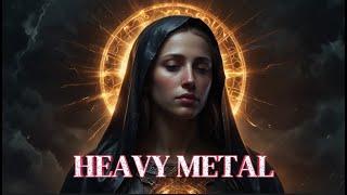 Mary Celestial Queen Heavy Metal | @GarcesBureba and SunoIA #metal #christian