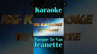 Karaoke - Jeanette - Porque Te Vas (Instrumental)#karaoke #jeanette #instrumental #porquetevas