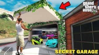 GTA 5 : Franklin Unlocking The Most Secret Garage In His House GTA 5 !