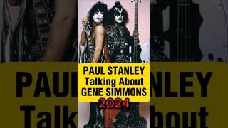 Paul Stanley said THIS about Gene Simmons KISS Band #kiss #classicrock #rocknroll #hardrock