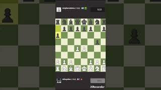 1500 ELO player mated in 4 moves #chess #edit #chessgame #4moves