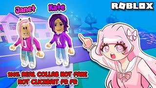 Me, Janet And Kate did a COLLAB!!! TOTALLY NOT FAKE!!! | Roblox | Janet And Kate Story