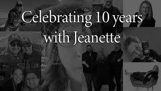 Jeanette's 10 Year Work Anniversary