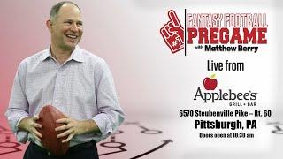 Fantasy Football Pregame with Matthew Berry LIVE From Pittsburgh for Week 5 | Rotoworld | NFL on NBC