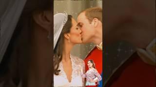 Prince William and Kate Middleton Kiss at Buckingham Palace #william #kate #kiss #love