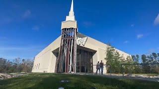 Bishop hopes to restore church struck by Hurricane Helene for Sunday service