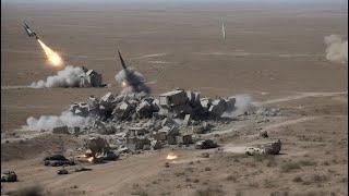 very tense, NATO rockets destroy terrorist forces