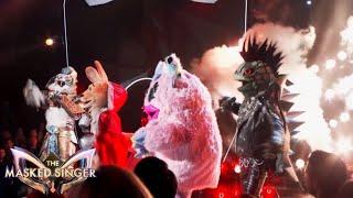 Group A singing “Rock And Roll All Nite“ by Kiss/ THE MASKED SINGER SEASON 3