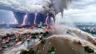 TOP 30 minutes of natural disasters! Large-scale events in the world! People pray for life!