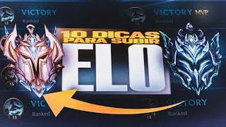 ESSAS 10 DICAS QUE VÃO TE AJUDAR MUITO PARA SUBIR DE ELO!! - LoL Wild Rift