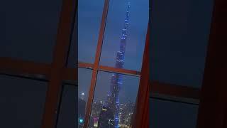 Millionaire bed view Burj Khalifa